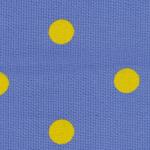 Fabric Finders 15 Yd Bolt 9.34 A Yd LC 27 White with Yellow Dot Pique Fabric 100% Cotton 60"