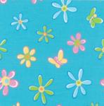 Fabric Finders 15 Yd Bolt 8.66 A Yd#443 Floral Pattern Twill 100% Cotton 60"