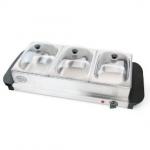 Nostalgia Electrics BCD-332 3-Section Mini Buffet Server & Warming Traynohtin Nostalgia Electrics BCD-332 3-Section Mini Buffet Server & Warming Traynohtin