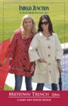 Indygo Junction IJ-866 Mid-Town Trench Coat Pattern