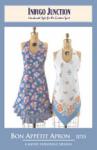 Indygo Junction IJ715 Bon Appetit Apron-One Size Fits All Pattern