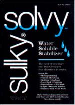 Sulky Solvy Original Water Soluble Stabilizer Film  8"x9 1/2 Yds.for Machine Embroidery