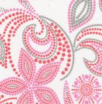 Fabric Finders 15 Yd Bolt 9.34 A Yd 987 Hot Pink / Grey 100% Pima Cotton 60 inch Fabric