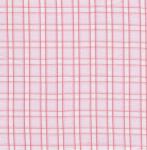 Fabric Finders 15 Yd Bolt 9.34 A Yd T69 Pink / Raspberry Check 100% Pima Cotton 60" Fabric