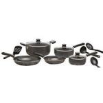 WearEver C957SC74 Admiration Nonstick 12-piece Cookware Set, Greynohtin WearEver C957SC74 Admiration Nonstick 12-piece Cookware Set, Greynohtin