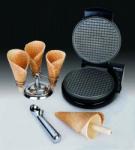 Chefs Choice 838 Waffle Cone for Ice Cream Express Maker 1000W, NonStick Baking Surface, Sugar Rolling Form, Color Select, Ready in 5 Minutes, Recipesnohtin Chefs Choice 838 Waffle Cone for Ice Cream Express Maker 1000W, NonStick Baking Surface, Sugar Rolling Form, Color Select, Ready in 5 Minutes, Recipesnohtin