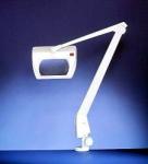 Dazor, MR150, Stretch View, Rectangular, Magnifier Lamp 18W With Table Top Desk Clamp, 5" Inch Circular Viewing, 3 Diopter 1.75 Magnification Lens , 8MR150, 8MR-150