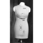 Uniquely You, Best Buy, Dress Form, Zippered, Cotton Cover, Pinable, Foam Rubber, Foundation, Made in USA,