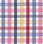 Fabric Finders Check 003 Red/Cobalt15 Yd Bolt 9.34 A Yd 100% Pima Cotton Fabric