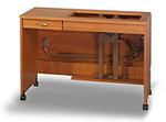 Fashion, (Roberts), 387e Electric, Quilting, Embroidery, Table, in Maple, or White,