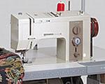 Bernina Brand 950 Zig Zag , 21 Stitch, Buttonhole, Knee Lift, Drop Feed + Assembled Table, Stand & 1/2HP, 1725RPM Motor