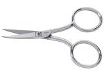 Gingher G-4DC 4 inch Double Curved Embroidery Scissors