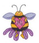 Amazing Design 120 Bumble Bee Buzz Smart Media Card for Singer XL5000/6000 & Elna Exquisite