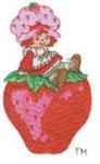 Amazing Designs Strawberry Shortcake SC1 For  Elna Xquisit and Singer Card