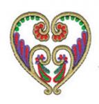 Amazing Designs NZ12 Nancy Zieman Hearts Smart Media Card for Singer XL5000/6000 & Elna Exquisite