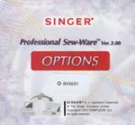 SSinger Professional Sew-Ware 2.0 OPTIONS Software Auto Punch, Photo Stitch & Hyper Font  Requires PSW 2.0 Box