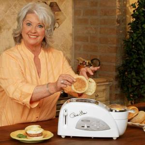 Back to Basics TEM500PDWH Paula Deen Egg & Muffin Toaster White