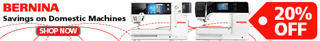 BERNINA March 2021 Promotion