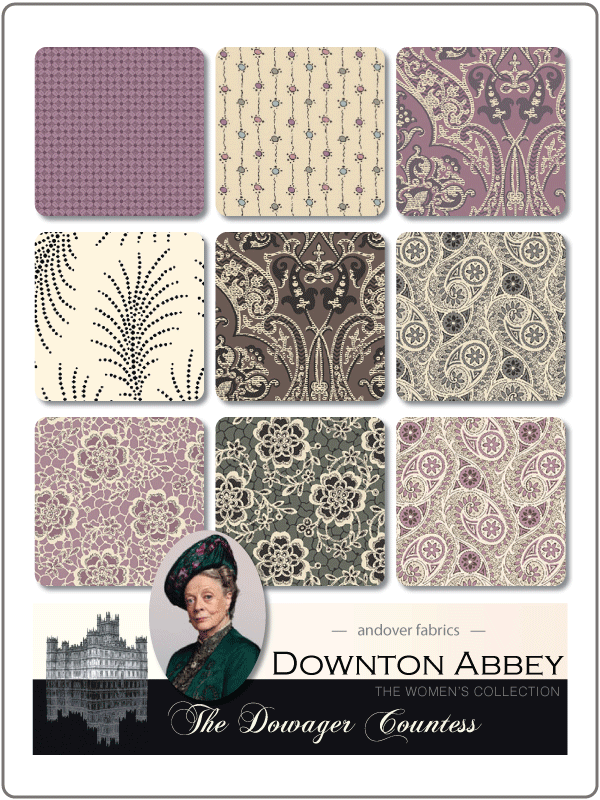 Andover Downton Abbey Fabrics Logo