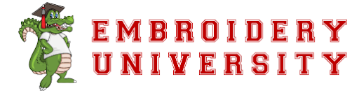 2023 Embroidery University Logo