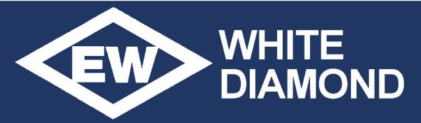 EW White Diamond Logo