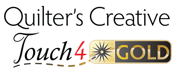 Quilters Creative Touch QCT4 Gold Logo