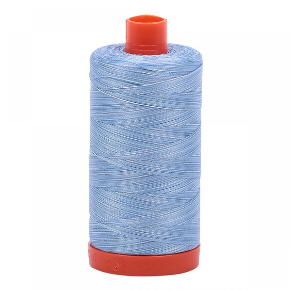 Aurifil Cotton 3770 50wt 1422 yds Variegated Stonewash Denim