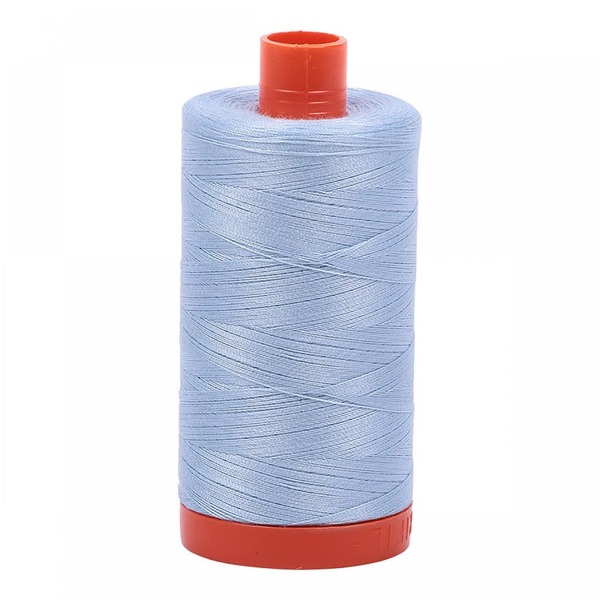 Aurifil Cotton 2710 50wt 1422 yds Lt Robins Egg