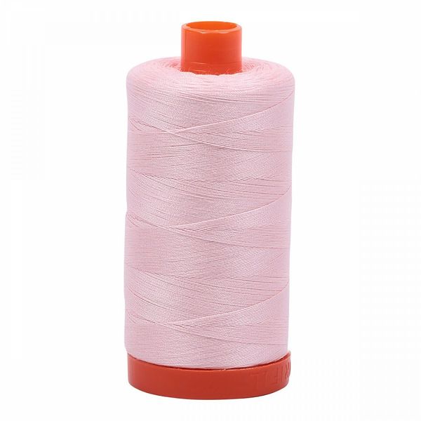 Aurifil Cotton 2410 50wt 1422 yds Pale Pink