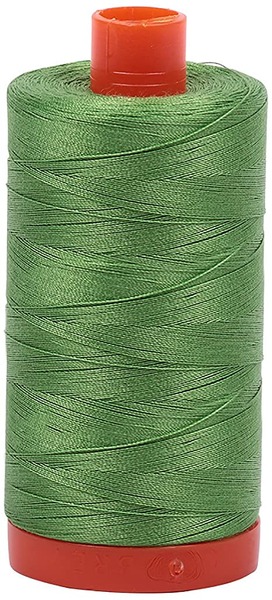Aurifil Cotton 1114 50wt 1422 yds Grass Green
