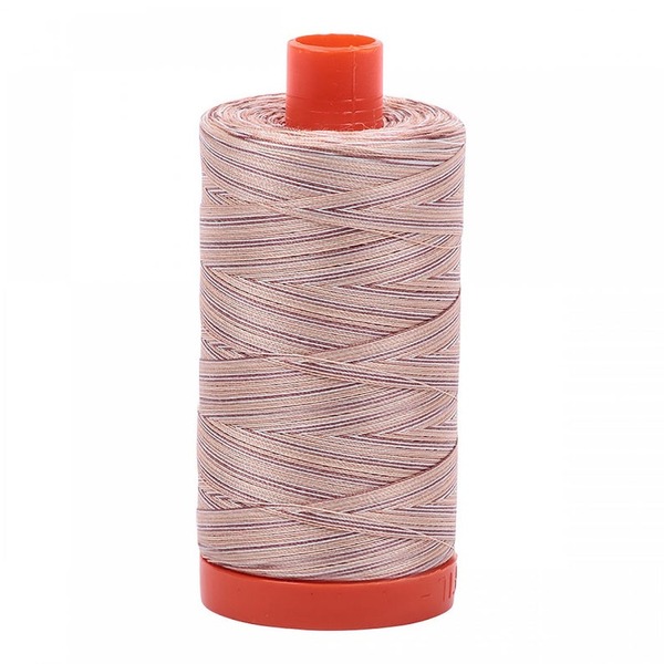 Aurifil Cotton 4666 50wt 1422 yds Variegated Biscotti
