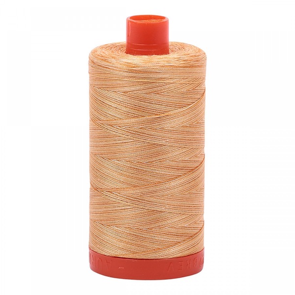 Aurifil Cotton 4150 50wt 1422 yds Variegated Creme Brulee