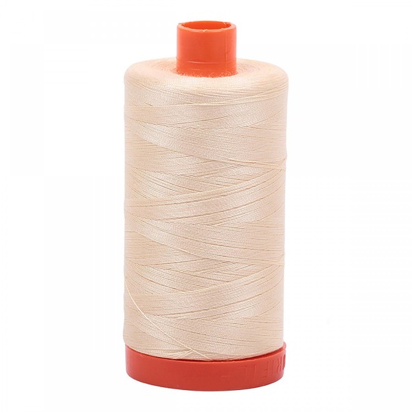 Aurifil Cotton 2123 50wt 1422 yds Butter