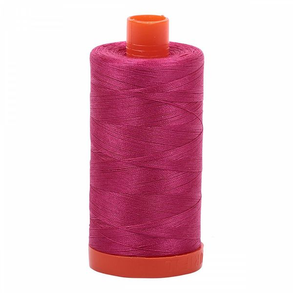 Aurifil Cotton 1100 50wt 1422 yds Red Plum