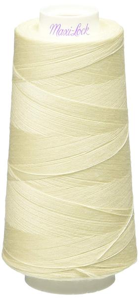 78318: Maxi Lock 51-32674 Eggshell Poly Multi Purpose Sewing Thread 3000 Yards
