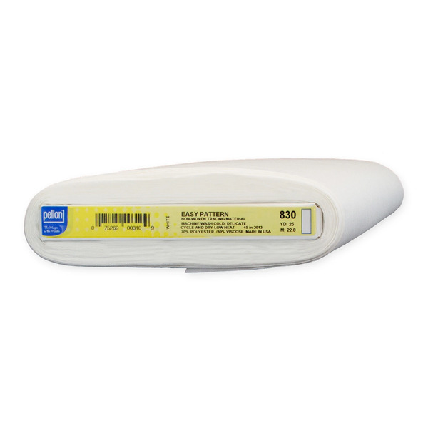 Pellon 830 Easy Pattern Sew-In Interfacing 45"x 20 yards White
