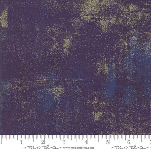 Moda Grunge Eggplant 30150 245M Moda Metallic