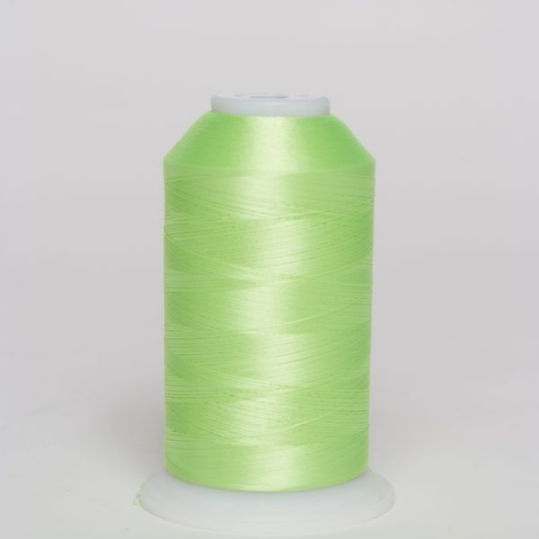 94668: DIME Exquisite Polyester Embroidery Thread Large Cone x985 Green Apple 5000m