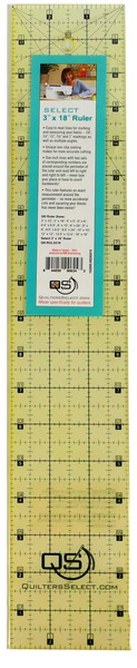 Quilter's Select QS-RUL6X24 6"X24" Non-Slip Deluxe Quilting Ruler