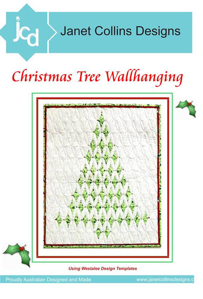 Christmas Tree Wallhanging Pattern by Janet Collins
