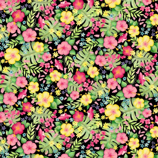 EE Schenck KAS12598-12 FUN IN THE SUN - TROPICAL BLK