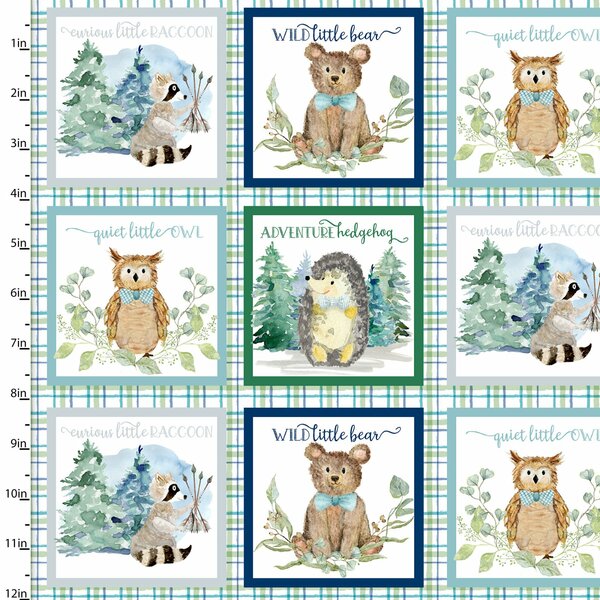 3 Wishes Forest Friends Boy 18681-MLT Multi