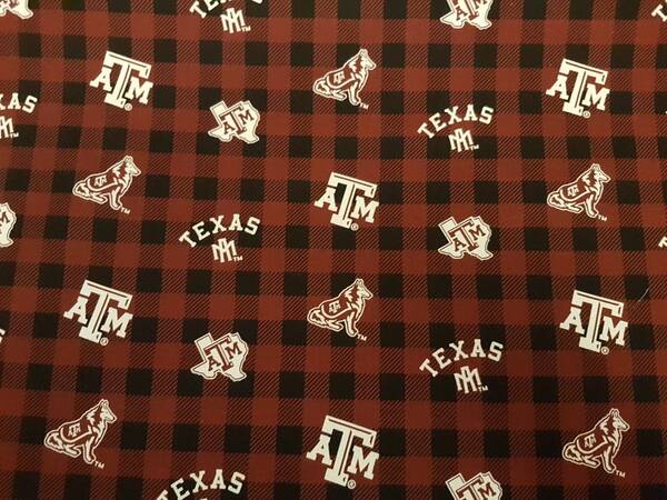 Sykel TAM 1207 Texas A&M Aggies Black Maroon Cotton