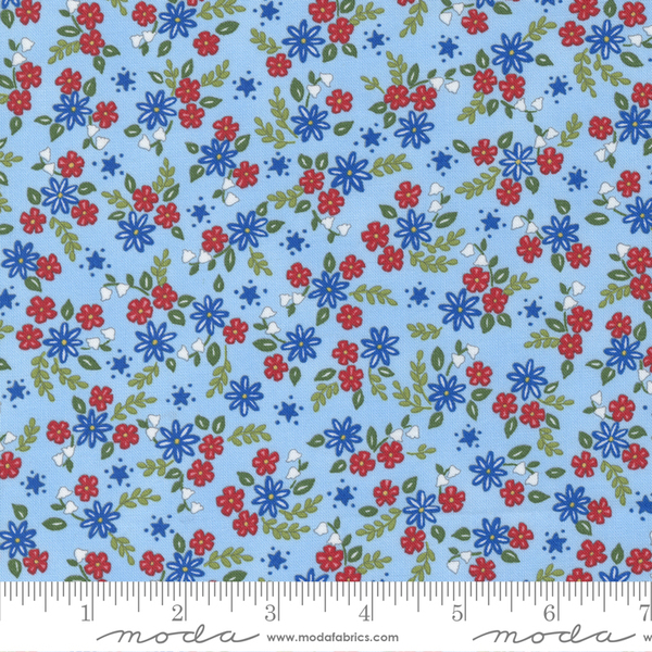 Moda 56024 14 All American Sky Blue