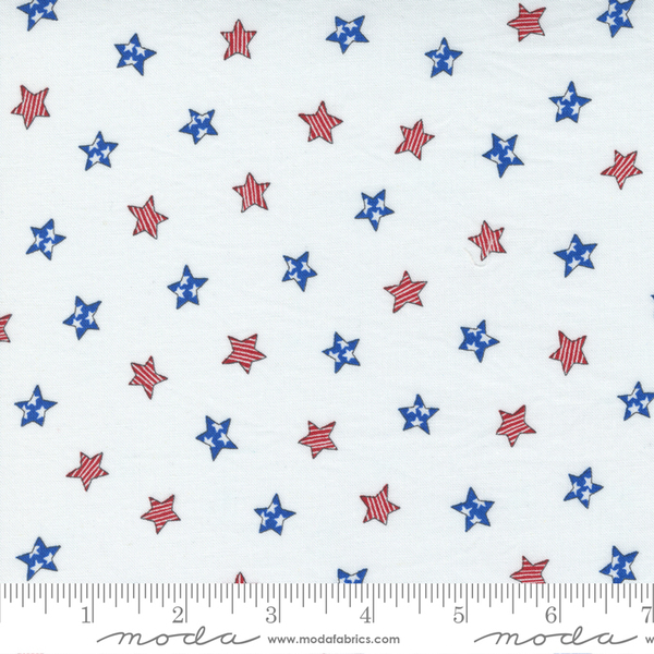 Moda 56026 11 All American Daisy White