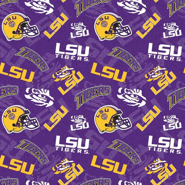 Sykel 1178 LOUISIANA STATE UNIVERSITY- Cotton Fabric