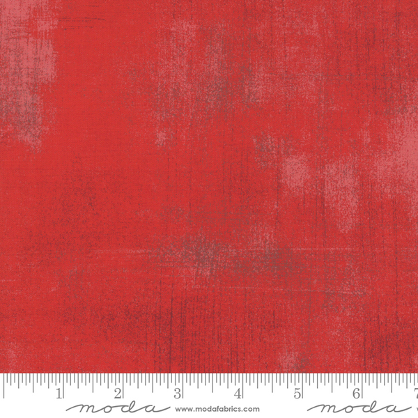 Moda Grunge Basics Cherry 30150 265 100% cotton pattern  45" Fabric