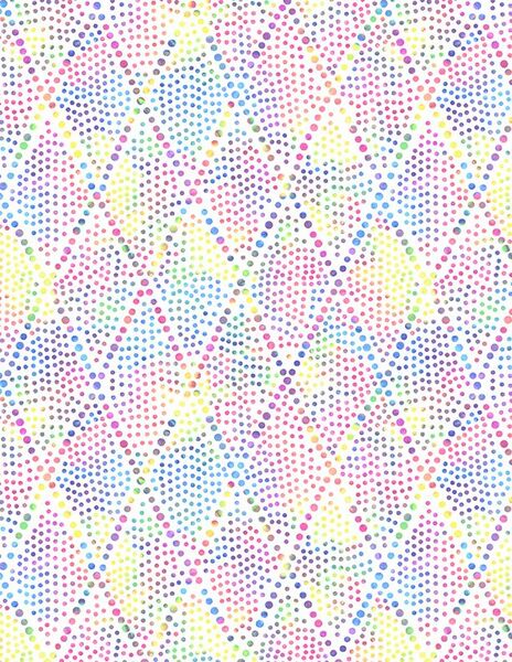 Wilmington Prints Diamond Dots 108" 1054 2088 154 Diamond Dots White/Multi
