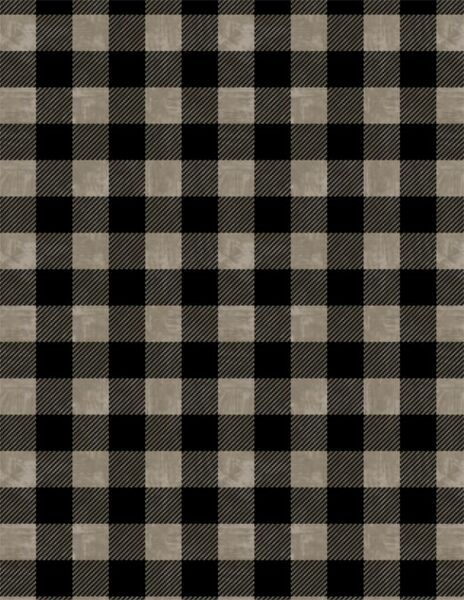 Wilmington Prints Lake Adventure 3015 90518 991 Buffalo Plaid Taupe