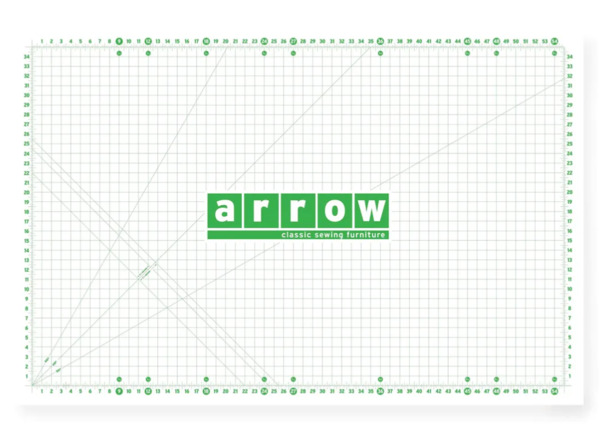Arrow MAT-M Clear Cutting Mat 55in x 35in for Millie Cutting & Ironing Table